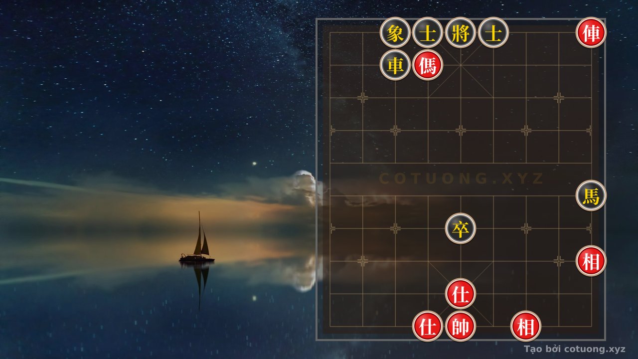 Thế cờ: Mastering the Double Horse and Red Chariot Formation: How Red Applies the 'Chariot Rush' Tactics to Turn the Tide — Cờ Tướng Online