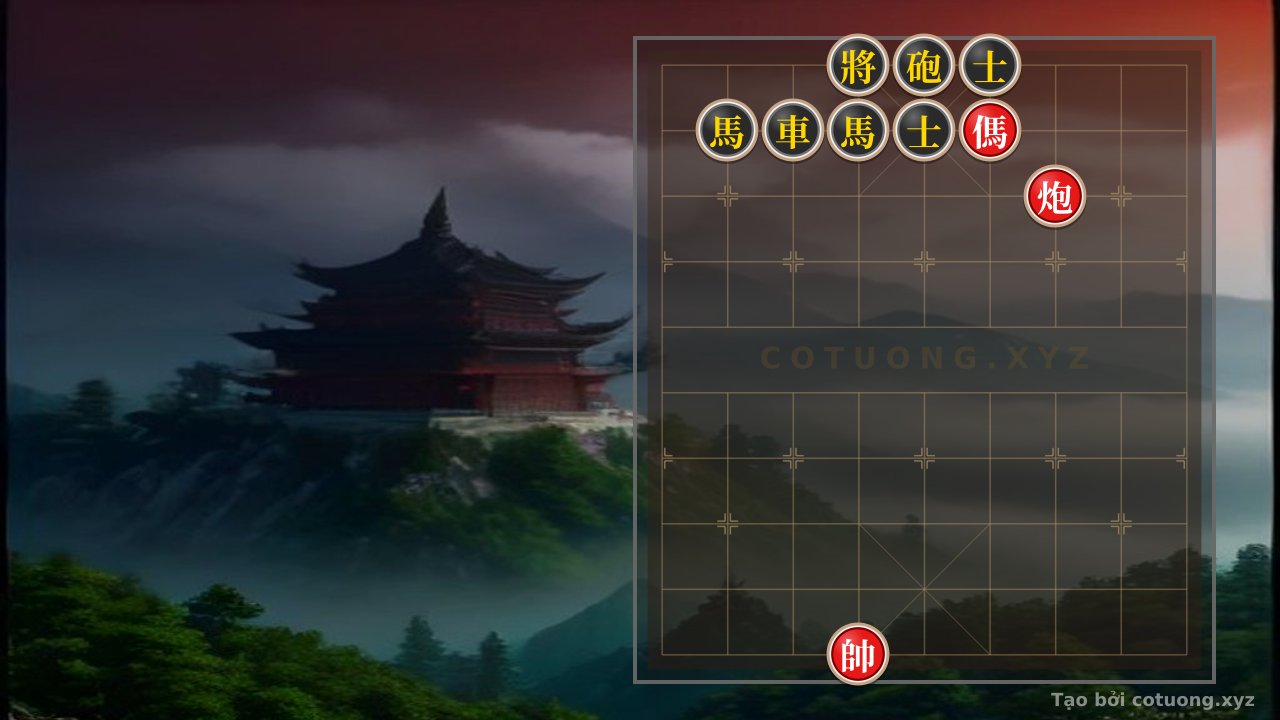 Thế cờ: Kỳ Phổ Chân Truyền: Sát Pháp Pháo Mã Tuyệt Đỉnh Hàng Lâm - Đánh Cờ Tướng Trực Tiếp Thâu Tóm Thiên Hạ — Cờ Tướng Online