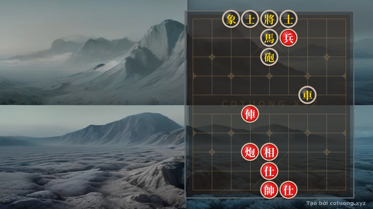 Thế cờ: Hidden Xiangqi: The Black Cannon's Siege - The Battle of the Wooden Souls — Cờ Tướng Online