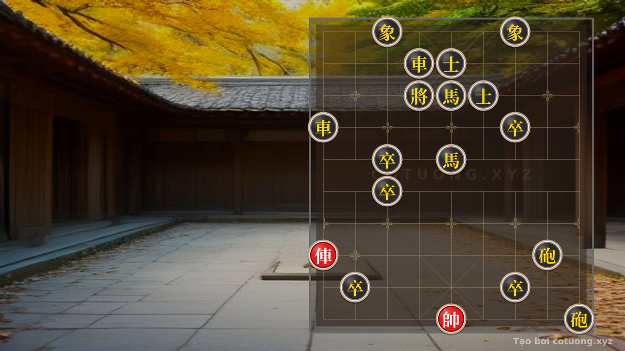Thế cờ: The Secret of Red Chariot on File 9, Rank 3: Hidden Tactics in a Level 1/10 Xiangqi Opening — Cờ Tướng Online