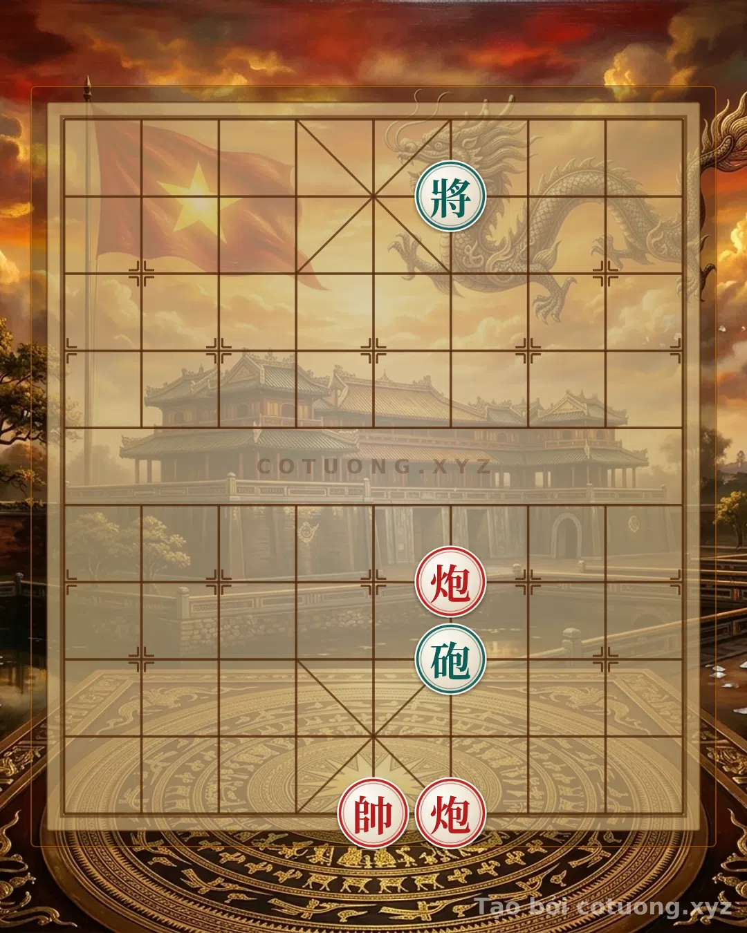 Challenge: Black's Defense Trick: Countering the Red Cannon on File 4 - Xiangqi Tactical Maneuvers - Can you solve it?