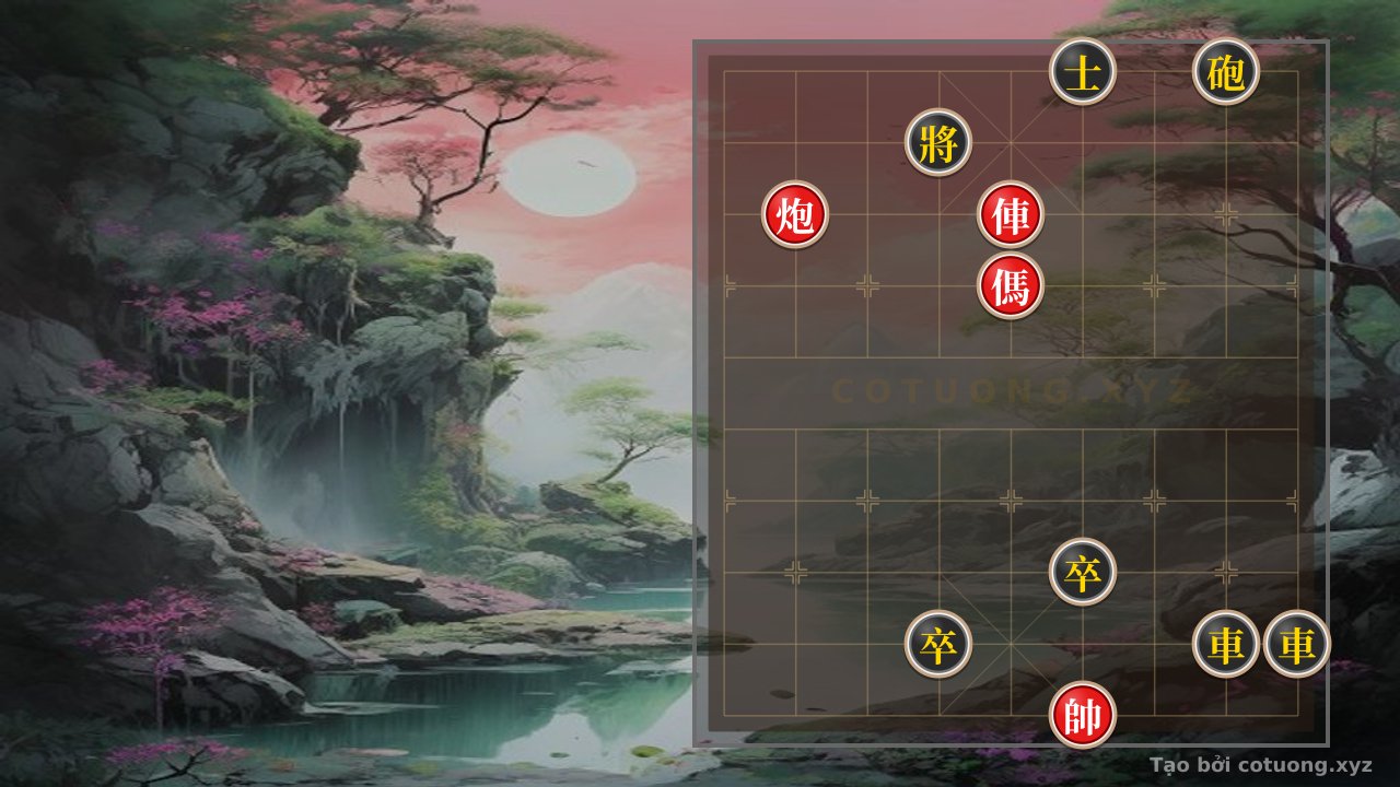 Thế cờ: How to Play the 'Red Cannon on 8th Rank, Black Chariot on 2nd Rank' Strategy - The Secret to Mastering Xiangqi Online — Cờ Tướng Online