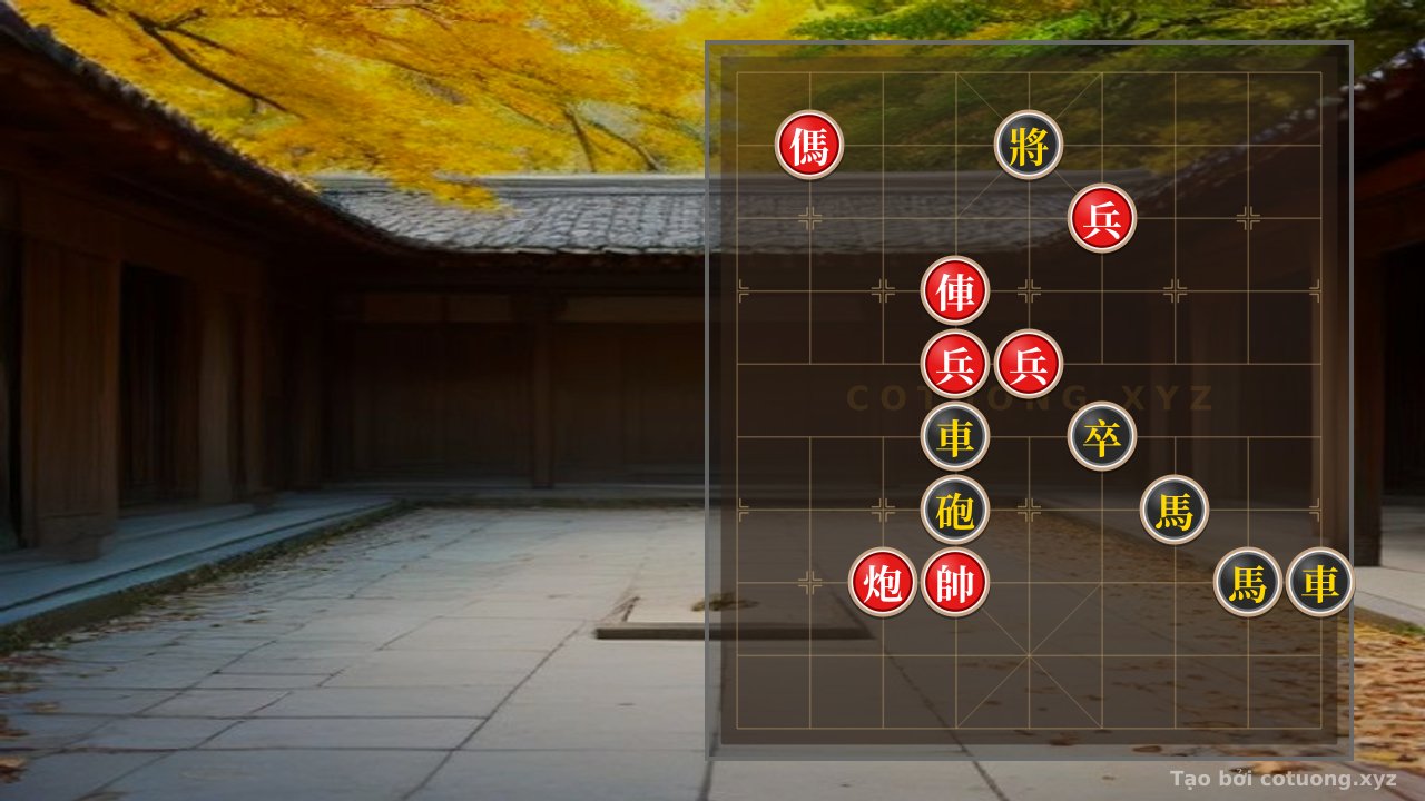 Thế cờ: Red General Wins: 