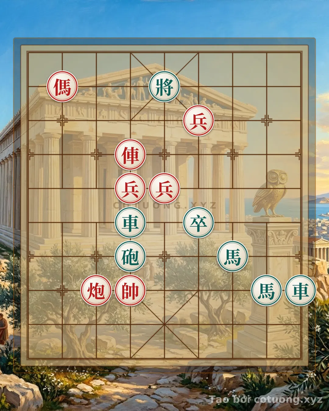 Thử Thách: Cờ Tướng Đỏ Thắng: 