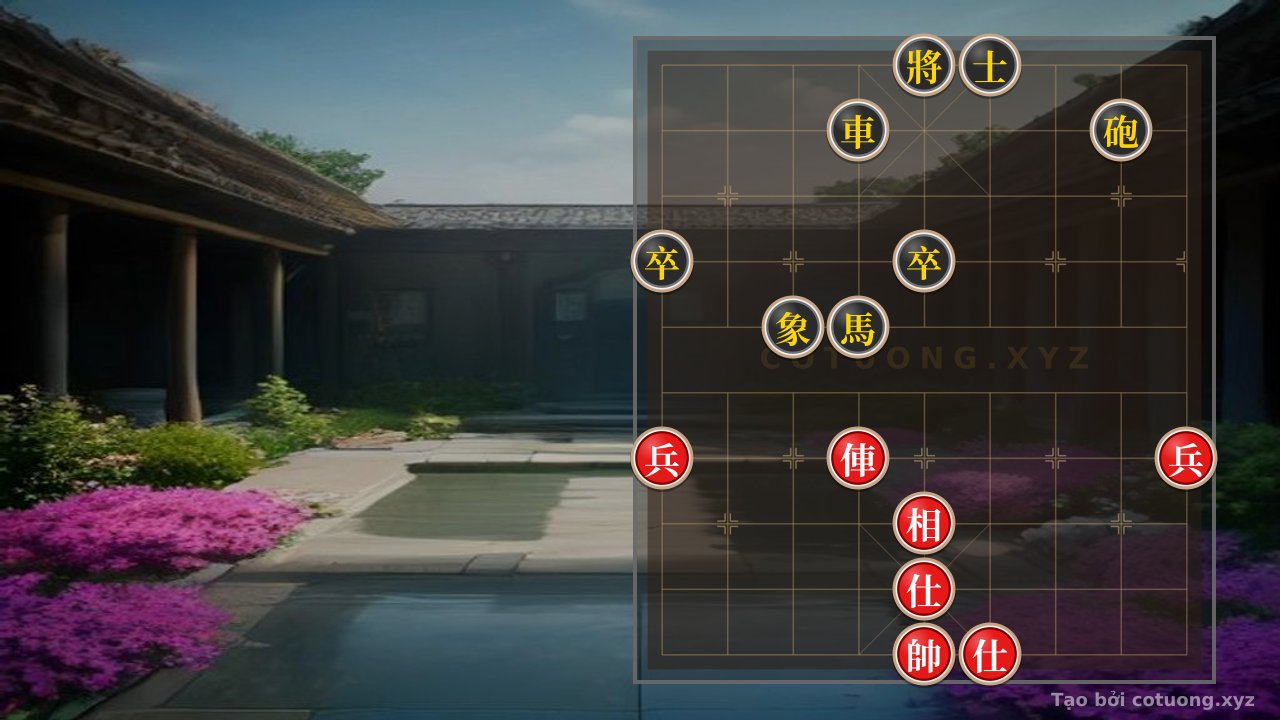 Thế cờ: Xiangqi (Chinese Chess): Defense Tips from the 'Empty Cannon' Formation — Cờ Tướng Online