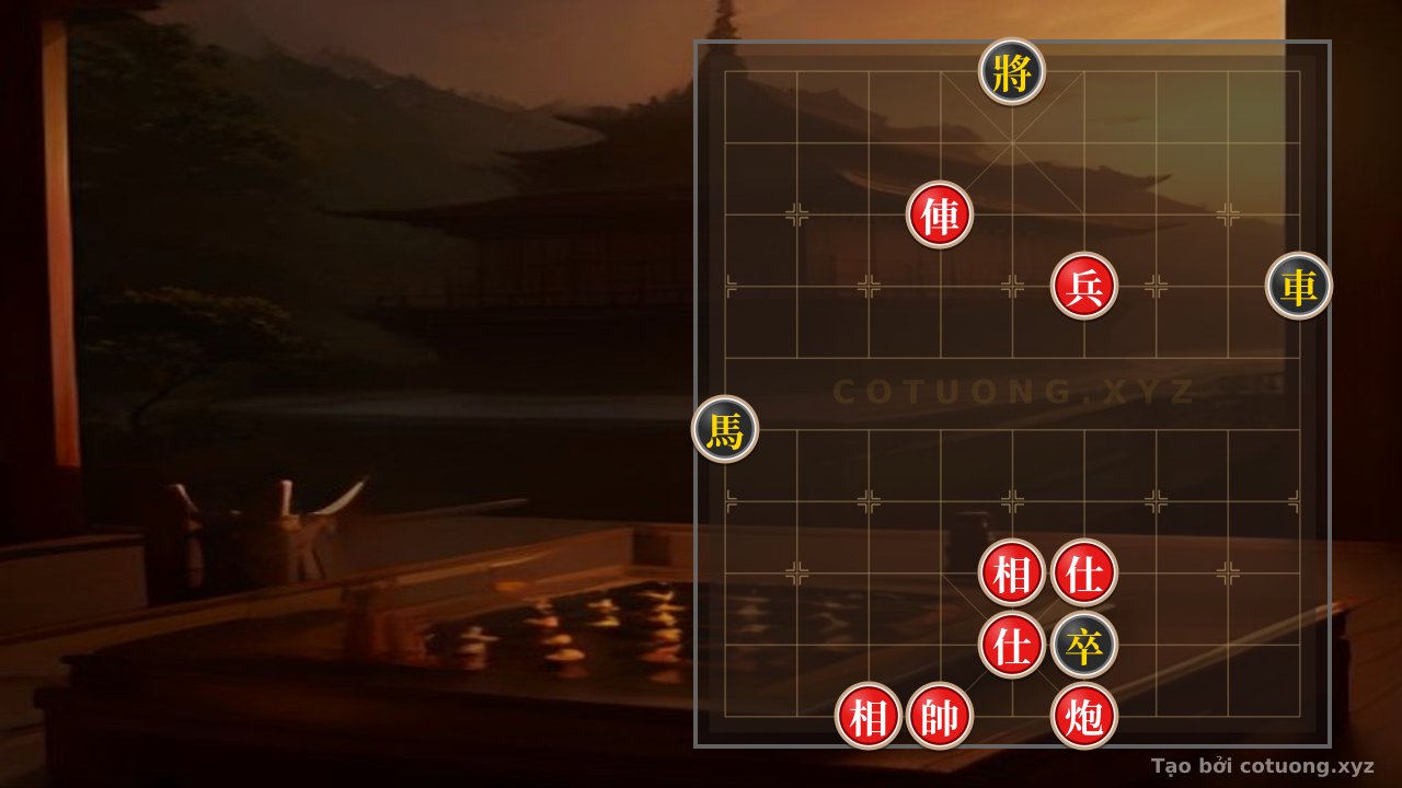 Thế cờ: The Secret to Winning with the Red Rook Cannon Pawn: Red Wins in 5 Moves — Cờ Tướng Online
