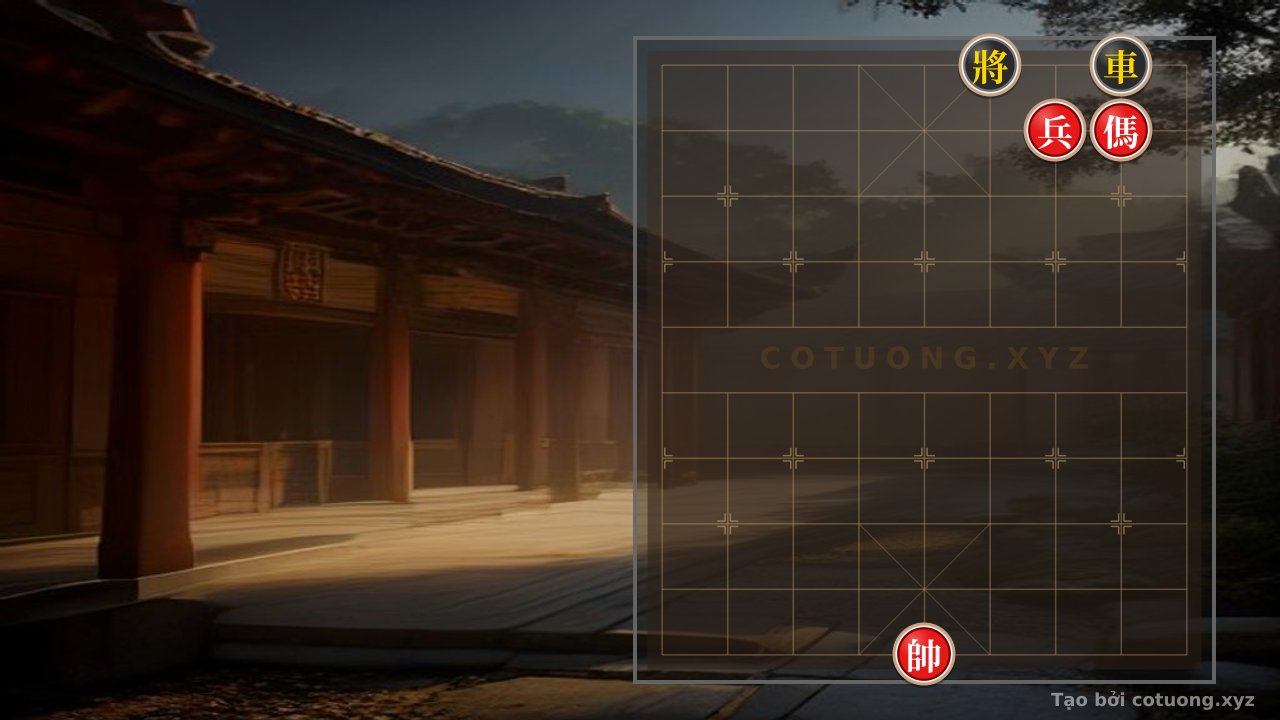 Thế cờ: Decoding the Tricky Xiangqi Position: The Red Horse Pinning the Black Chariot - When Tactical Moves Become Art — Cờ Tướng Online