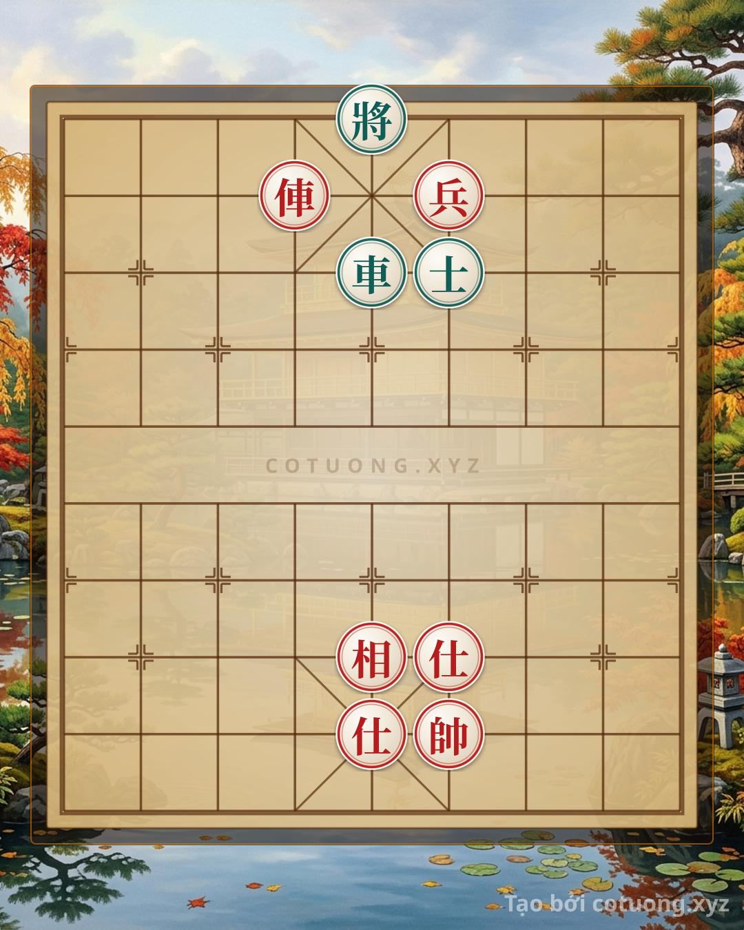 Challenge: Defeating the Red Chariot with Counterattacking Defense Tactics - Chinese Chess Online - Can you solve it?