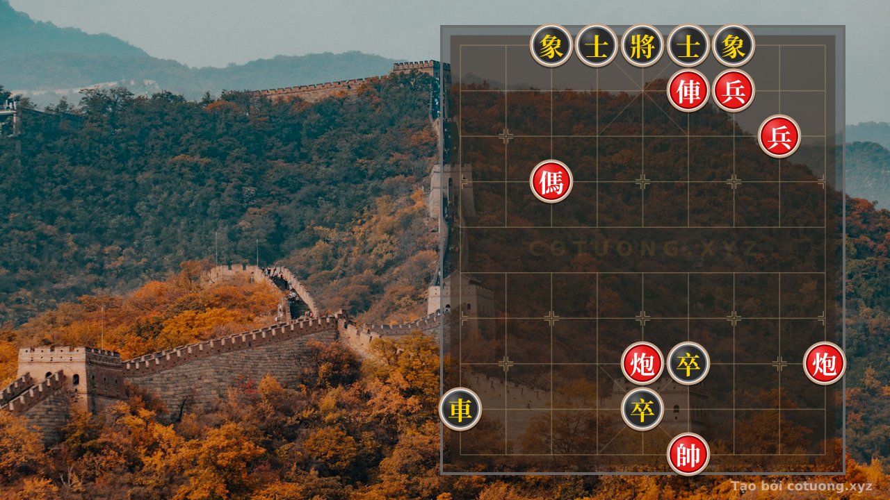 Thế cờ: Xiangqi (Chinese Chess): Red Chariot L4 P4 - A Killer Strategy for the Red Player — Cờ Tướng Online