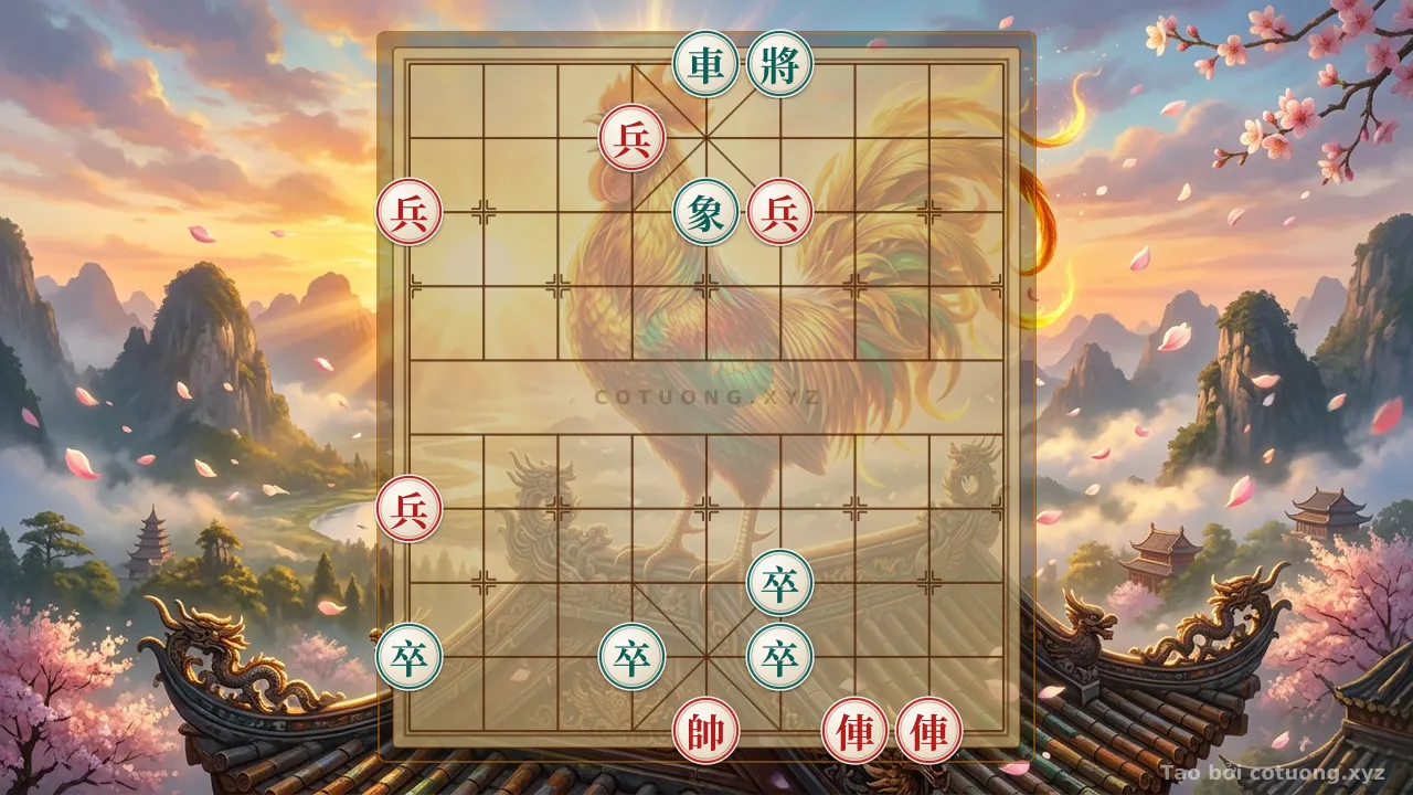 Thế cờ: Xiangqi: The Black Chariot Lurks at 5th Rank 10 - Tactical Tips for Beginners — Cờ Tướng Online