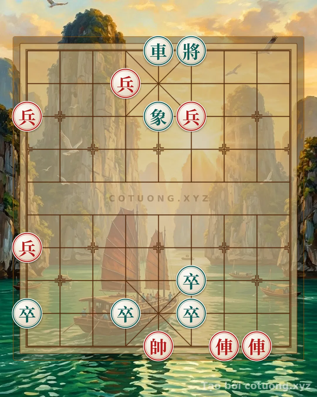 Thế cờ: Xiangqi: The Black Chariot Lurks at 5th Rank 10 - Tactical Tips for Beginners — Cờ Tướng Online