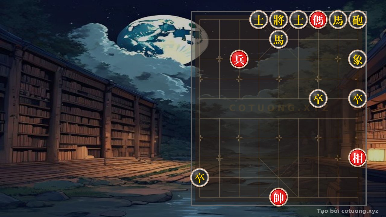 Thế cờ: Xiangqi: Red's Position is Under Attack, Urgent Counterattack Needed! — Cờ Tướng Online