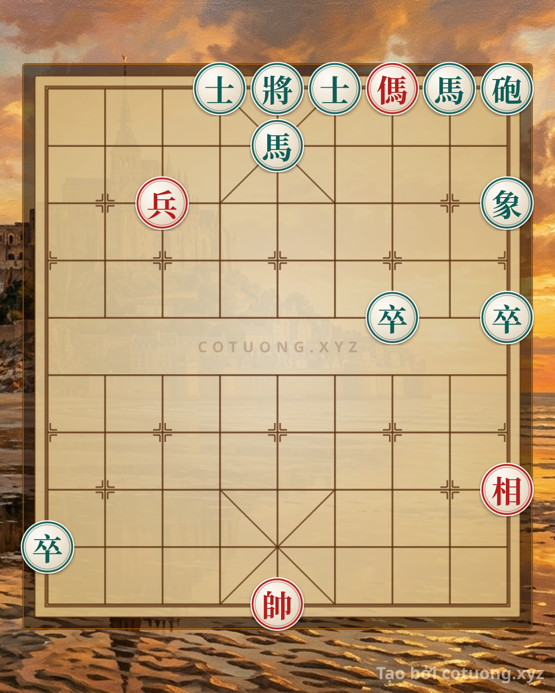 Challenge: Xiangqi: Red's Position is Under Attack, Urgent Counterattack Needed! - Can you solve it?