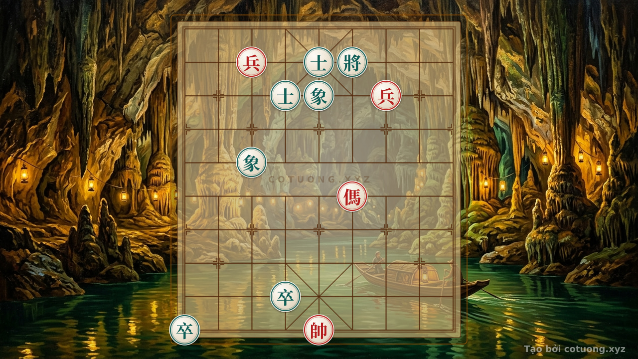 Thế cờ: Red General: Breaking the Black Trap in 5 Moves — Cờ Tướng Online