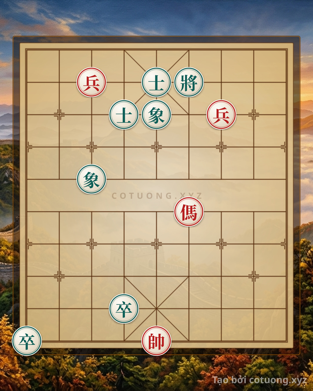 Challenge: Red General: Breaking the Black Trap in 5 Moves - Can you solve it?