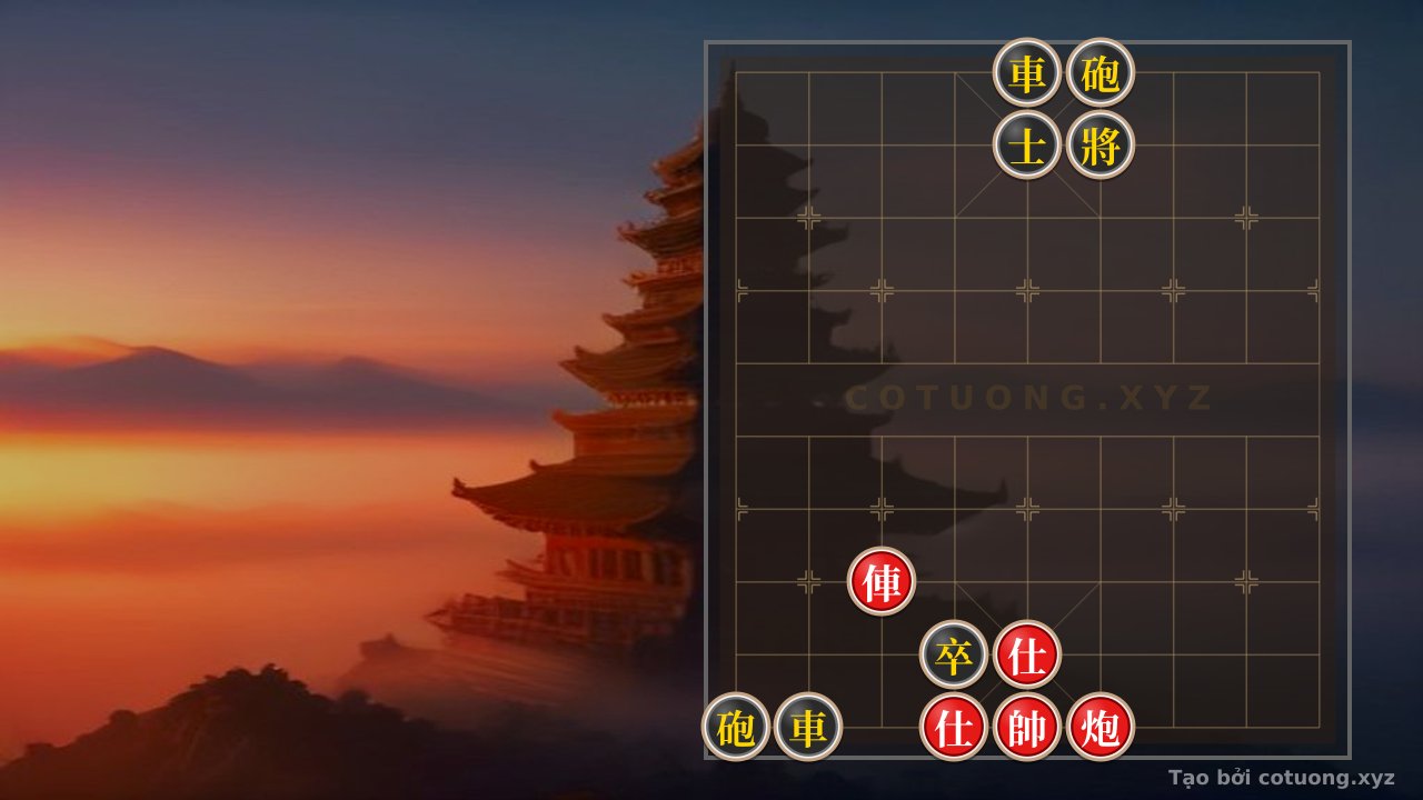 Thế cờ: Mastering Xiangqi: Red Chariots and Cannons vs. Black Elephants - The Art of Defeating the Black General — Cờ Tướng Online