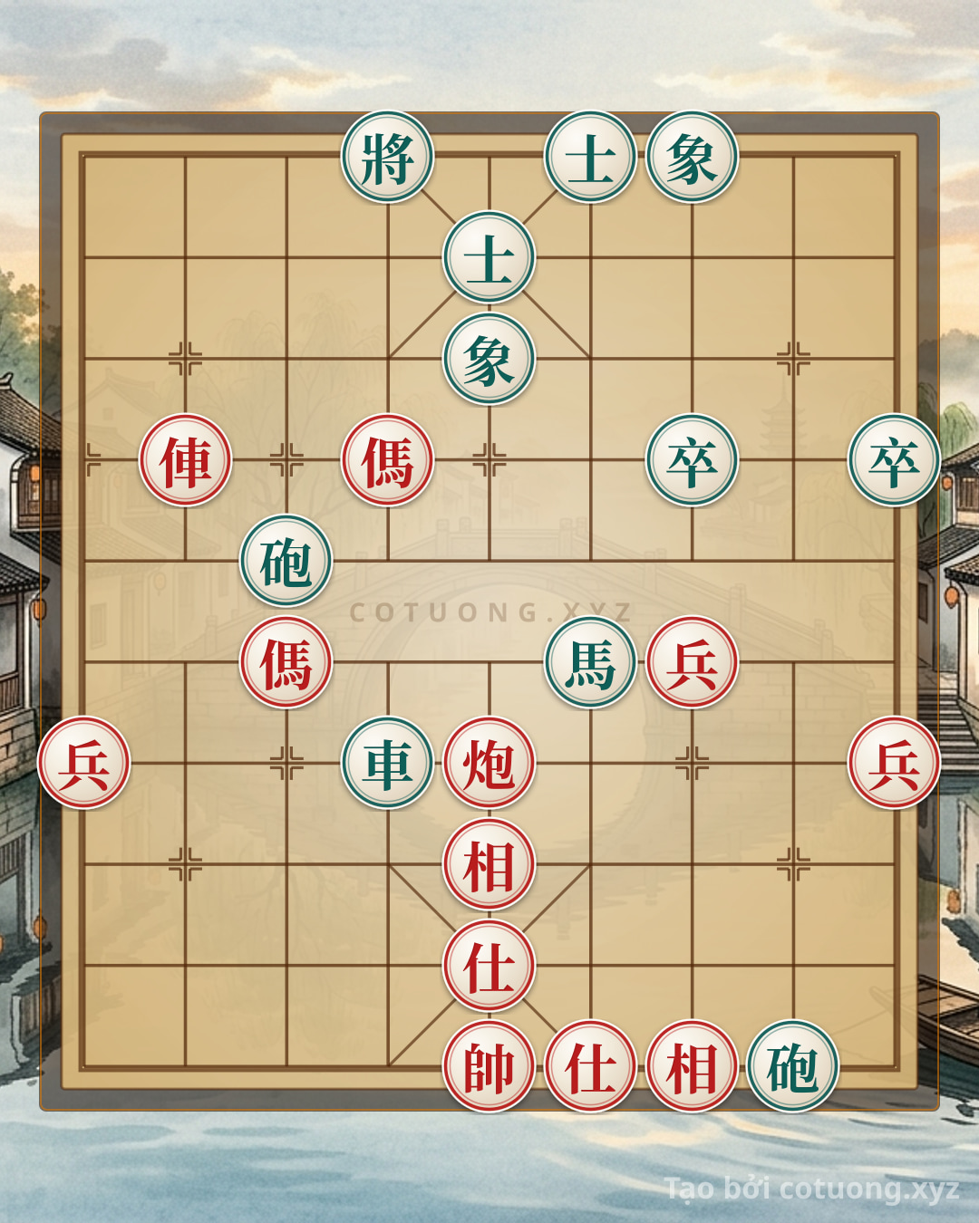 Thử Thách: Thế Cờ Tử Chiến Xích Bích: Xe Pháo Song Mã Đánh Bại Xe Đôi Pháo – Bí Kíp Sát Pháp Từ Chiến Trường Cổ Đại - Bạn có thể giải được?