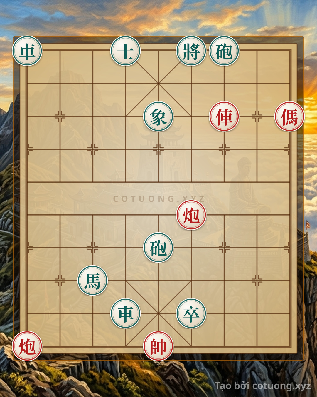 Challenge: Red Strategy: Red Chariot on 3rd Rank, 8th File - The Deadly Trap - Can you solve it?
