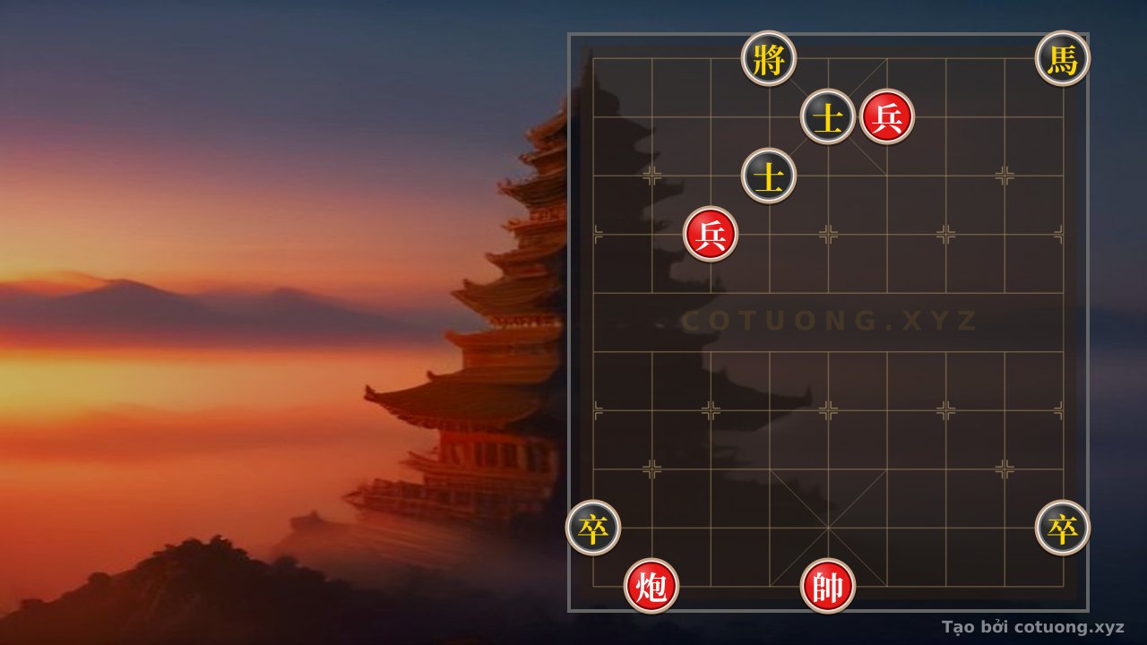 Thế cờ: Red General: Tactical Execution of the Killing Move - Advice for the Player — Cờ Tướng Online