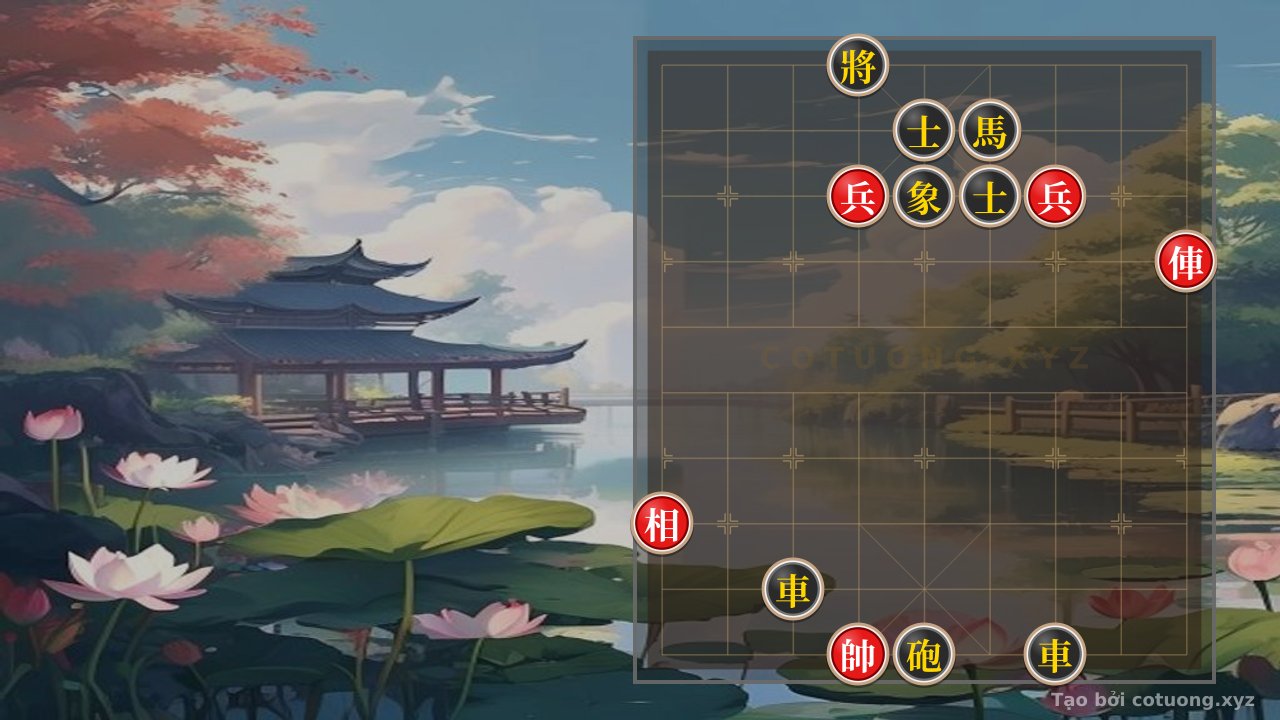 Thế cờ: Red General Chess: Strategy to Defeat the Black General in One Move - Professional Checkmate — Cờ Tướng Online