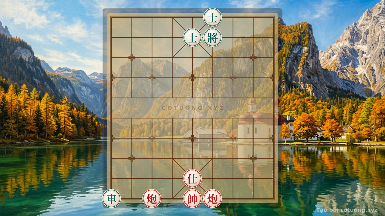 Thế cờ: The Mystery of the Board: Decoding the Double Cannon's Trap and the Opportunity to Reverse the Tide — Cờ Tướng Online