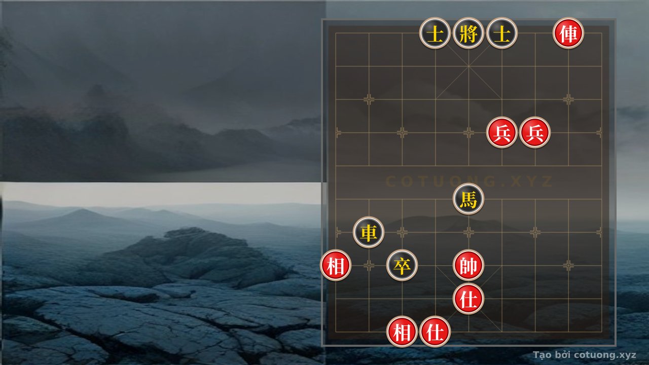 Thế cờ: The Art of Play: Winning from Basic Moves on the Xiangqi Board — Cờ Tướng Online