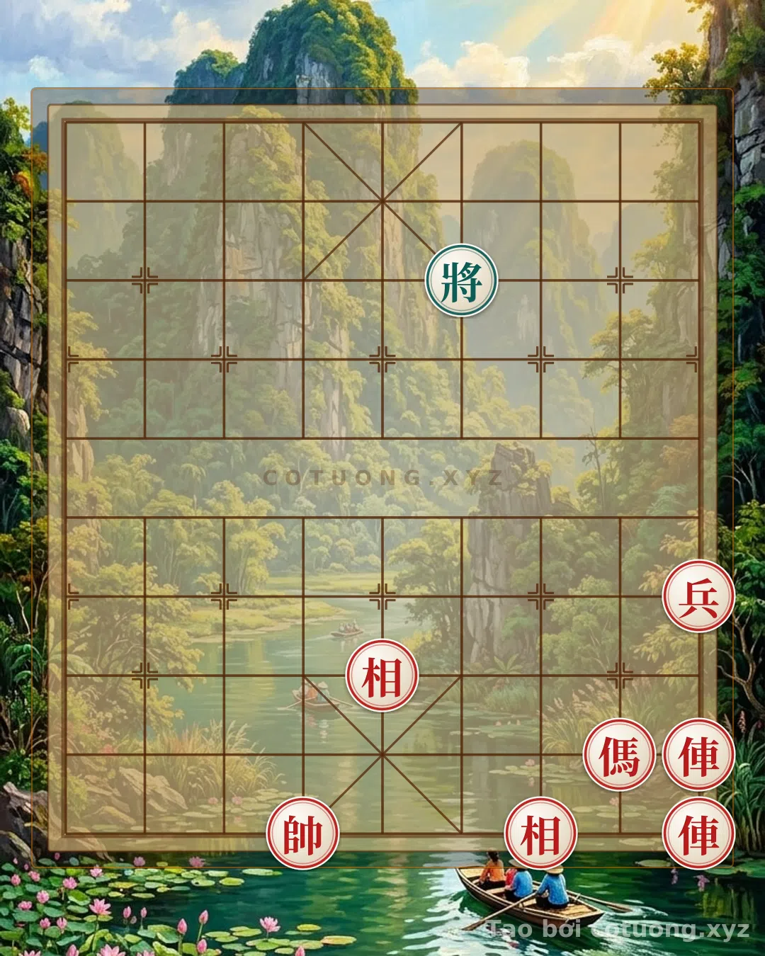 Thế cờ: Red Pawn's Surprise, Double Rook's Annihilation - A Killer Strategy in Unexpected 3-Move Chess — Cờ Tướng Online