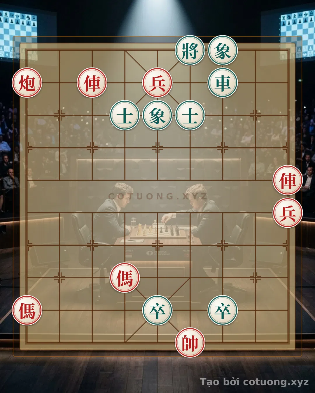Thế cờ: The Secret to Solving the 'Mã Ngọa Tào' Checkmate - The Art of Counterplay in Xiangqi — Cờ Tướng Online