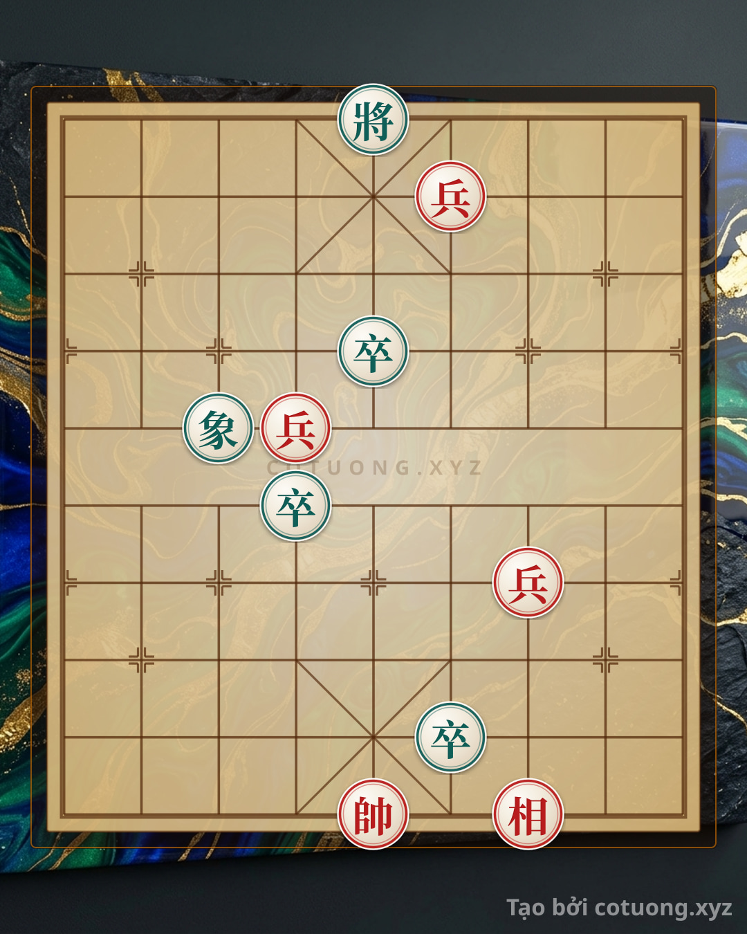 Challenge: The Red Solo Charge: Rook on File 2 Pierces, Cannon on File 9 Conquers – Xiangqi Online with AI or Human? - Can you solve it?