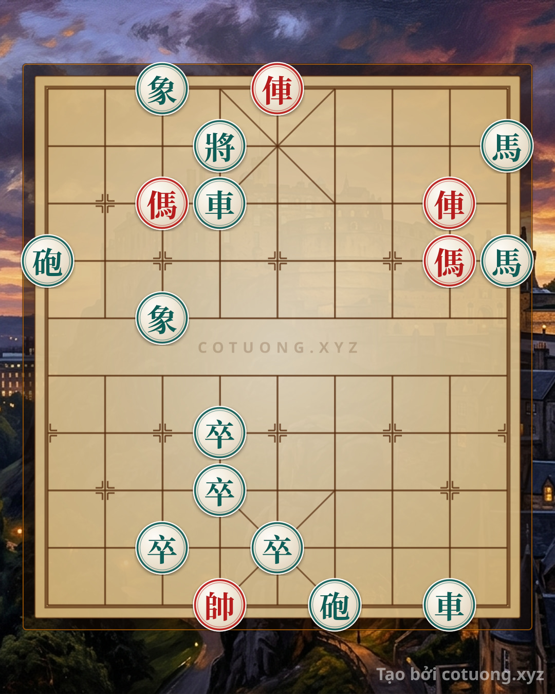 Challenge: Xiangqi: Red Opening Strategy - Analysis of the Double Horse Exchange - Can you solve it?