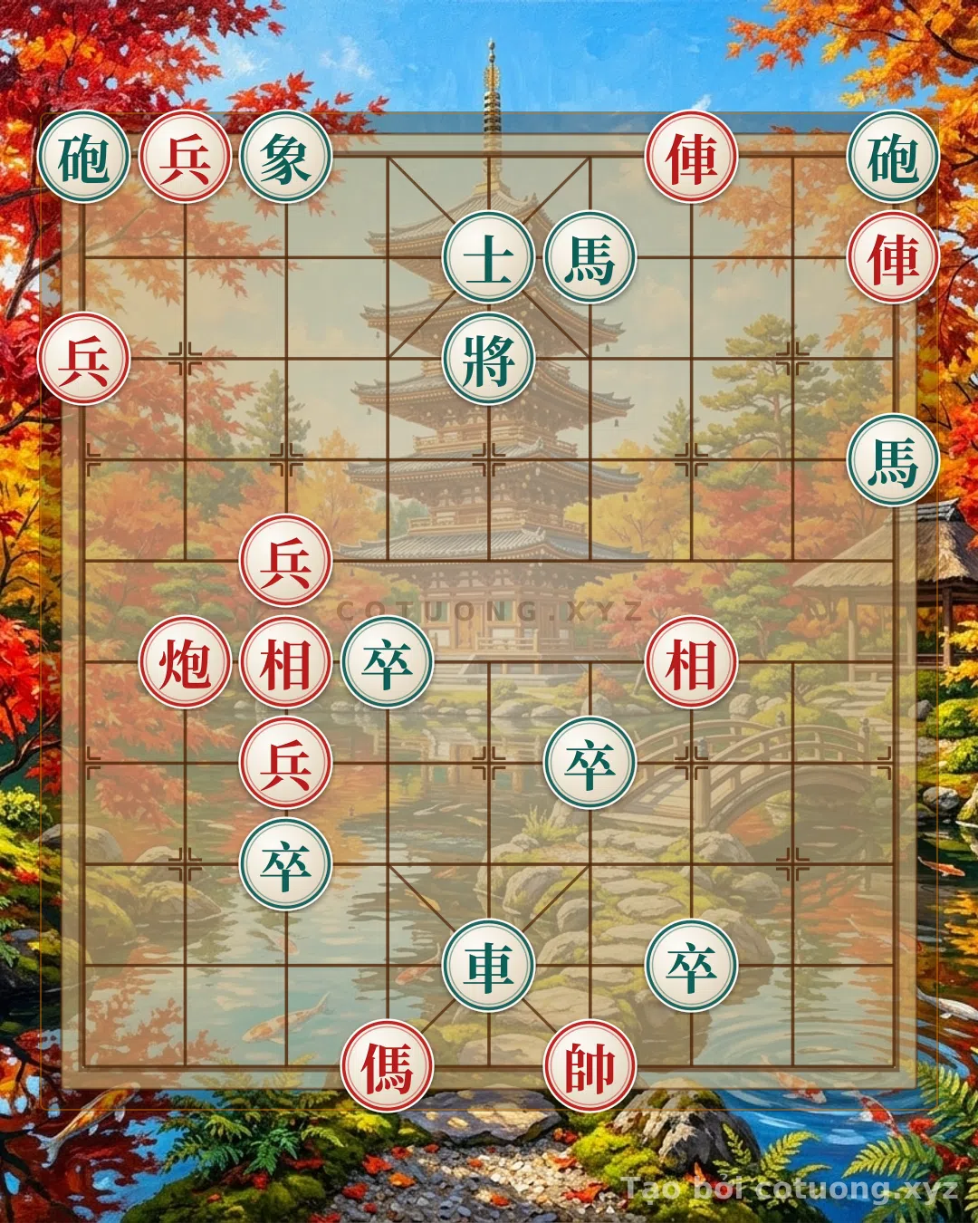 Challenge: River Crossing: The Battle of Horse and Cannon in the Central Road - Can you solve it?