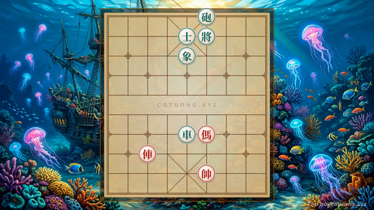 Thế cờ: The 'Black Cannon on File 6' Position - Red General's Defensive and Counterattacking Tactics — Cờ Tướng Online