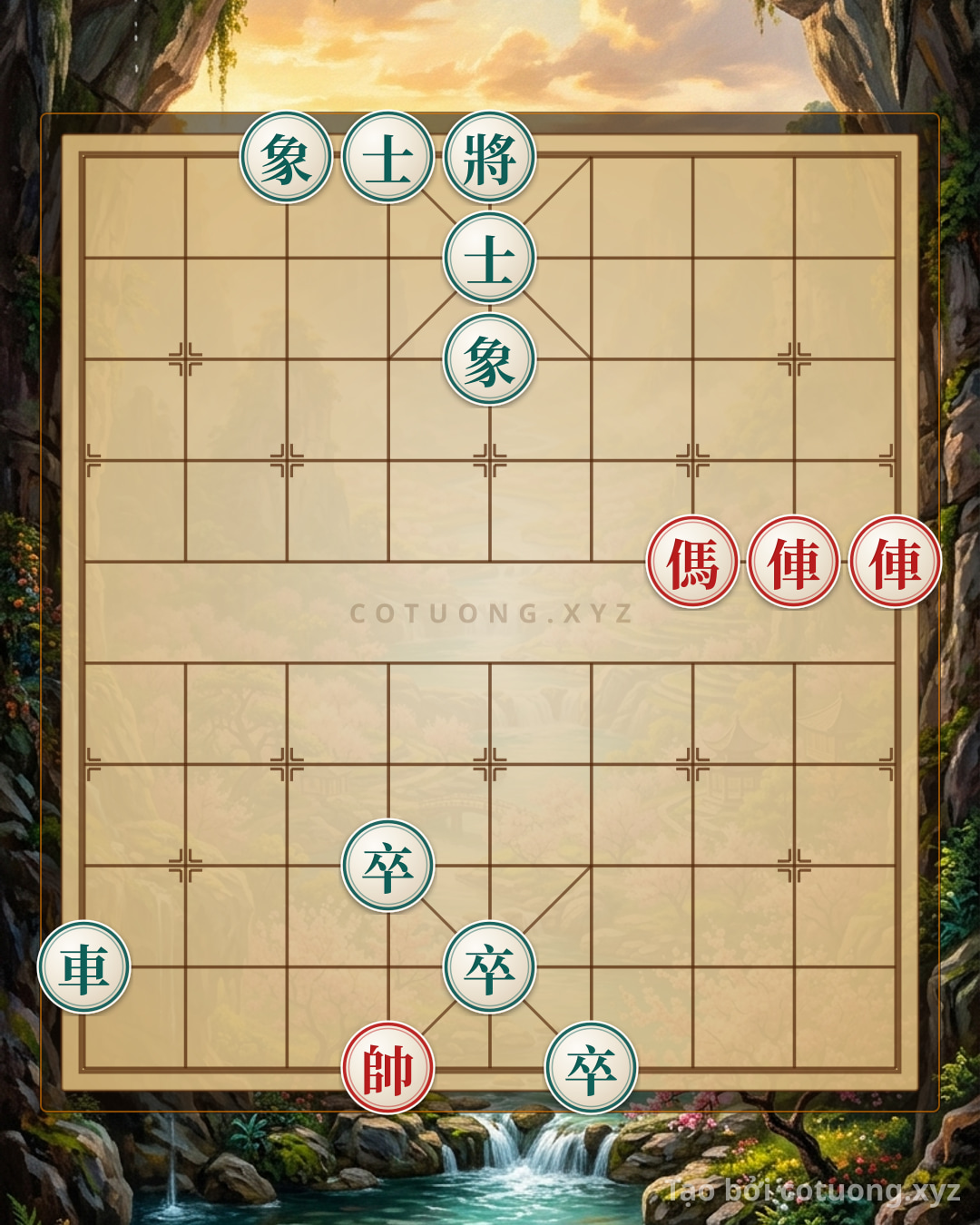 Challenge: Fiery Chessboard: The Battle of Life and Death Between Red Chariot and Black Elephant - Can you solve it?