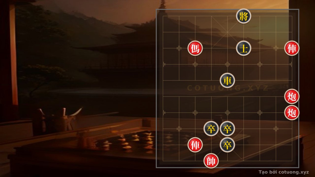 Thế cờ: Xiangqi Super Difficult: Red Defeated in 3 Moves? Master Tactical Analysis — Cờ Tướng Online