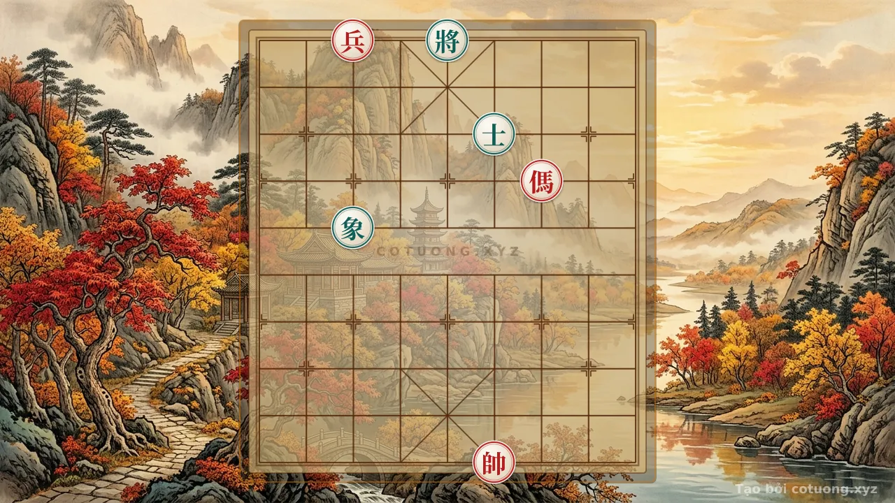 Thế cờ: Hidden Deadly Trap: Red Rook on File 7 and Black General on File 5 – The Secret Behind the Genius Move — Cờ Tướng Online