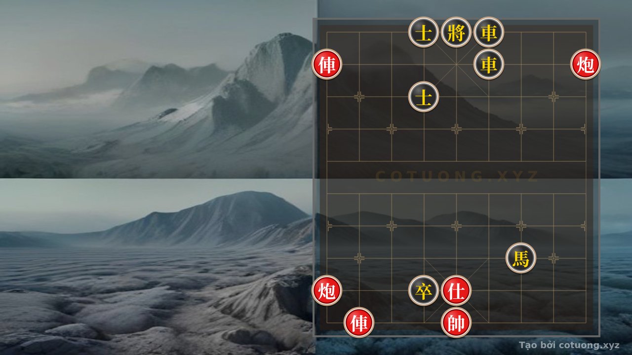 Thế cờ: Red General vs Black Chariot: The 'Trap the Advisor' Strategy Like a Firebrand on the Board — Cờ Tướng Online