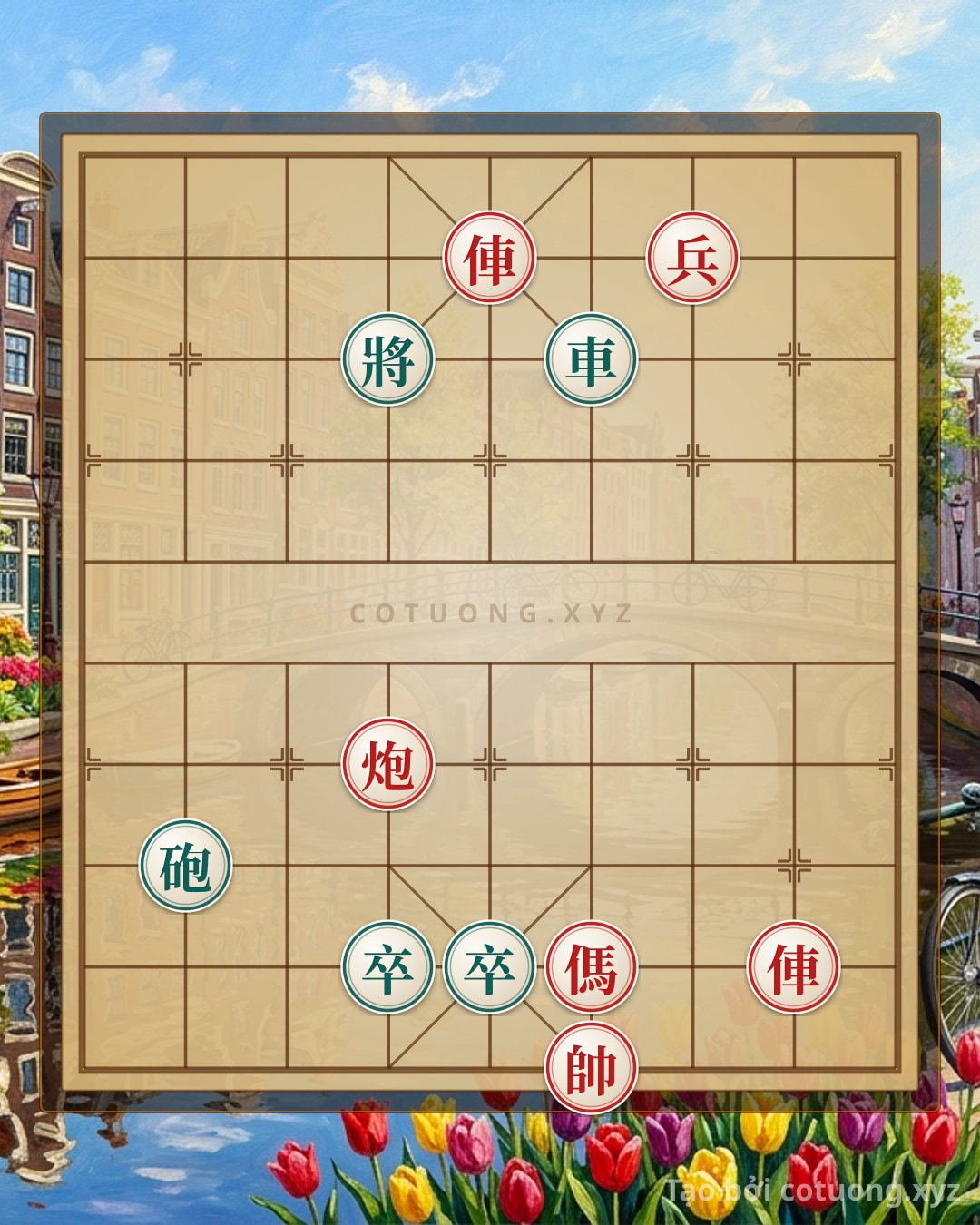 Challenge: The Cannon-Car Counterattack Formation: A 3-Move Strategy to Break Black's Defense - Can you solve it?