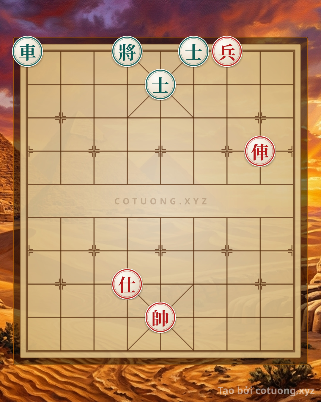 Challenge: Rapid Checkmate Secret: Red Chariot on File 2 Captures Black General in Black Advisor's 5th Rank 9th File Formation - Can you solve it?