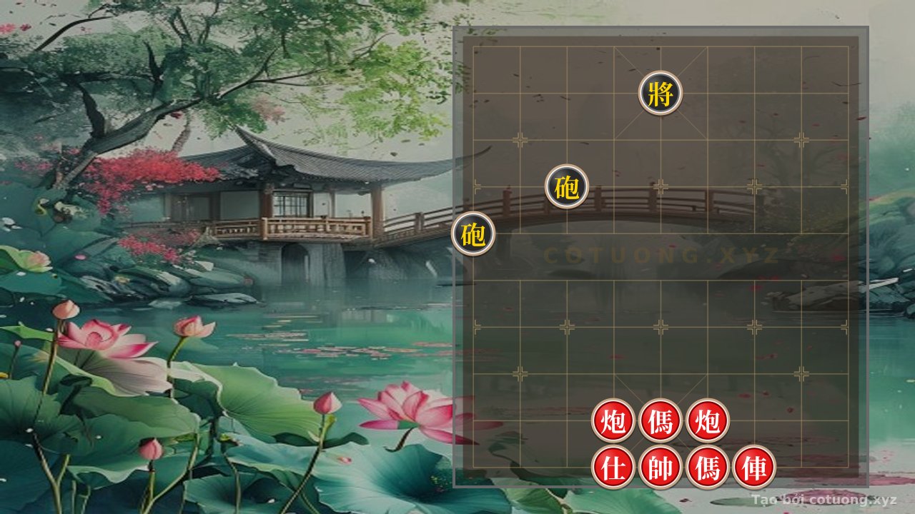 Thế cờ: Defeating Black with 'Double Horse Attack' - Bạch Đằng's Xiangqi Technique — Cờ Tướng Online