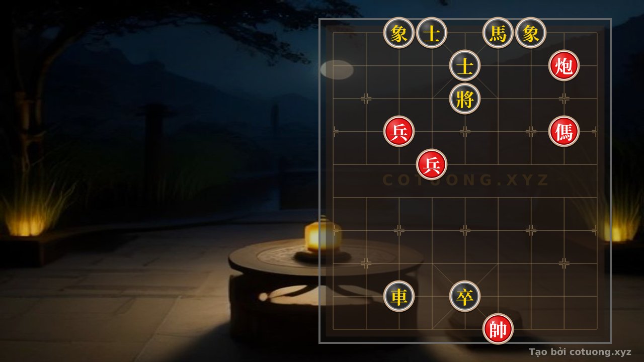 Thế cờ: Xiangqi Masterpiece: Red Cannon Opens the Battle, Black Horse Counters with Precision - A Grandmaster's Impressive Strategy — Cờ Tướng Online