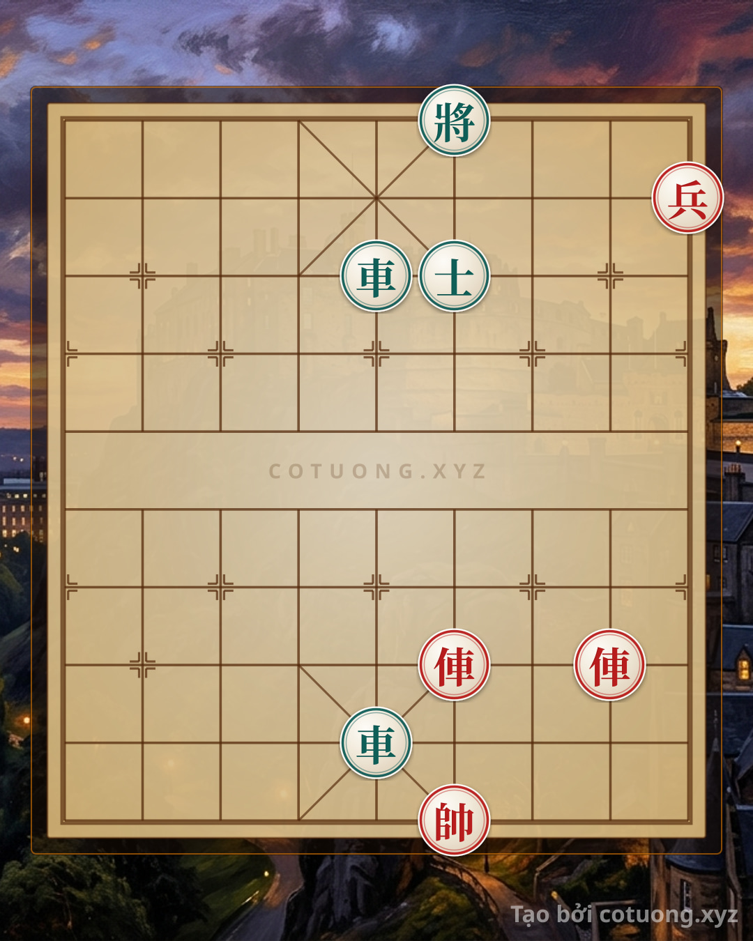 Challenge: Red General's Breakthrough: Winning in One Move with a Rook – The Psychological Warfare Tricks That Stun AI Masters - Can you solve it?