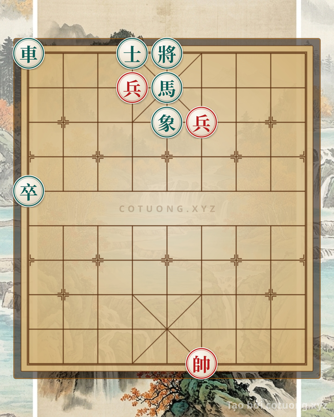 Thế cờ: Xiangqi Board Mastery: A Tense Battle of Wits — Cờ Tướng Online