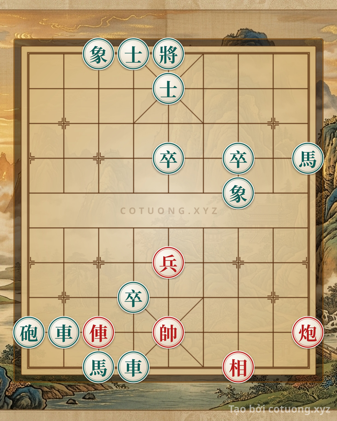 Challenge: The Empty Cannon Counterattack Formation: Does Red's Cannon on File 1 Horizontal Attack Have Enough Power to Break Through Black's Defense? - Can you solve it?
