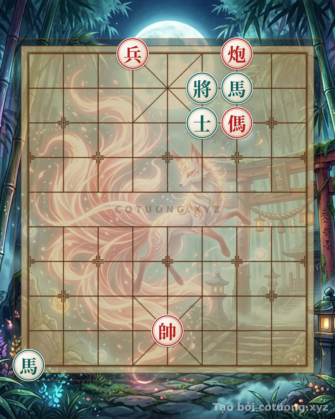 Challenge: Red and White General's Chess: 