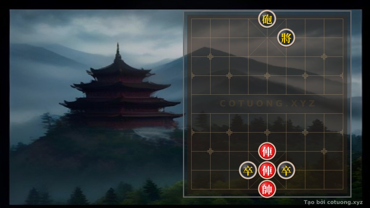 Thế cờ: Red Chariot's Direct Charge: The Fastest Checkmate Strategy in Xiangqi — Cờ Tướng Online