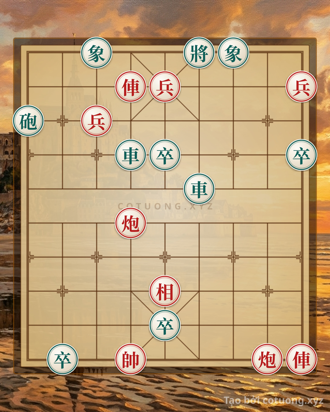 Challenge: Xiangqi: Red Strategy Wins, Black's Tactics Exhausted - Can you solve it?