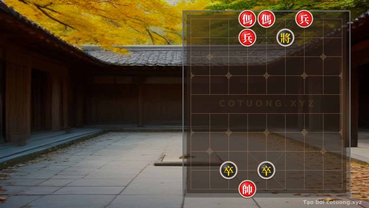 Thế cờ: The Secret of the Swift Double Horses: Crushing Two Black Pawns in an Instant | The Ultimate Guide to Xiangqi — Cờ Tướng Online