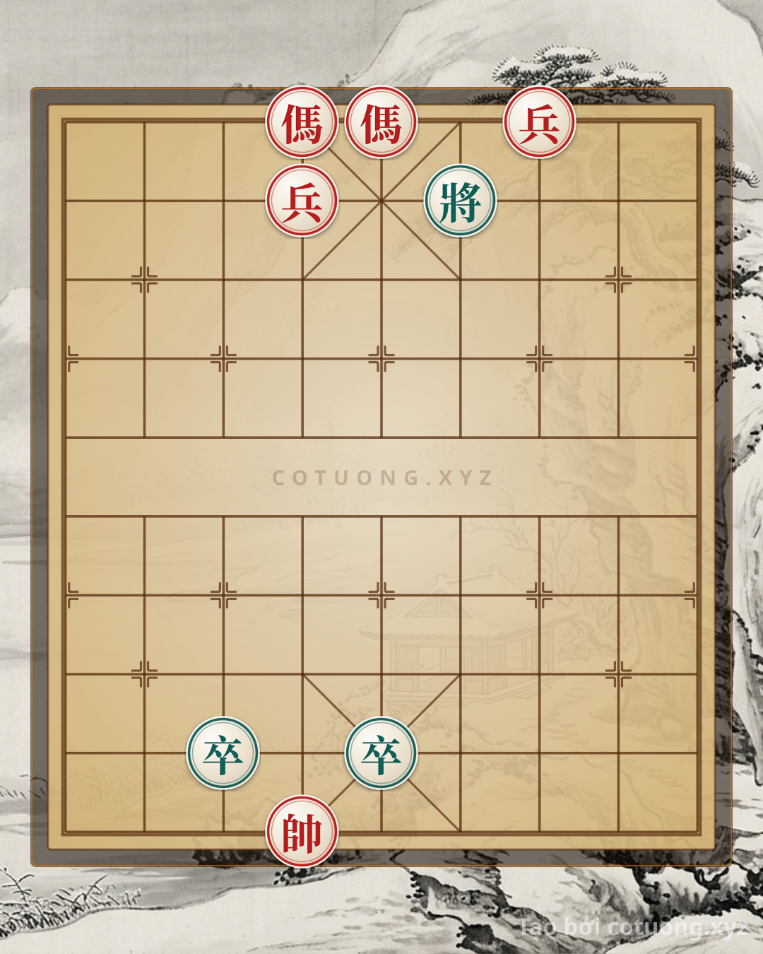 Challenge: The Secret of the Swift Double Horses: Crushing Two Black Pawns in an Instant | The Ultimate Guide to Xiangqi - Can you solve it?