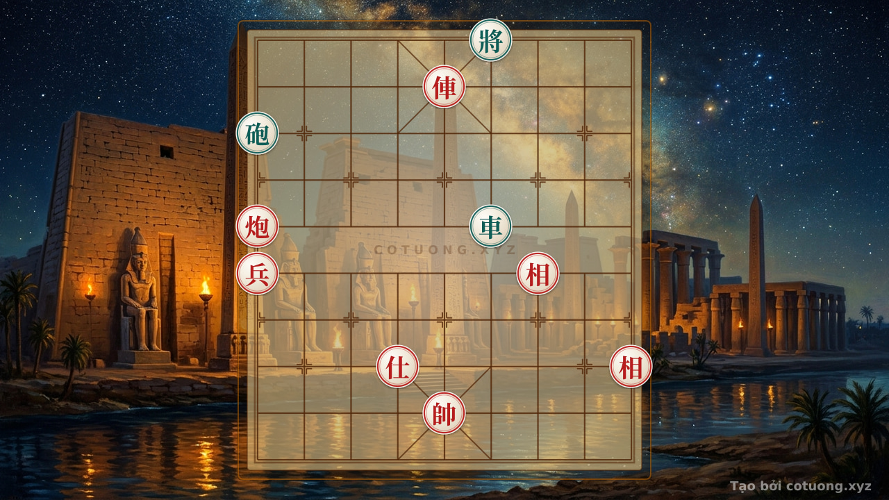 Thế cờ: Classic Xiangqi: Rook Cannon Pawn Advisor 2 Bishops Decisive Battle - The Dark Secret of the Third Move — Cờ Tướng Online