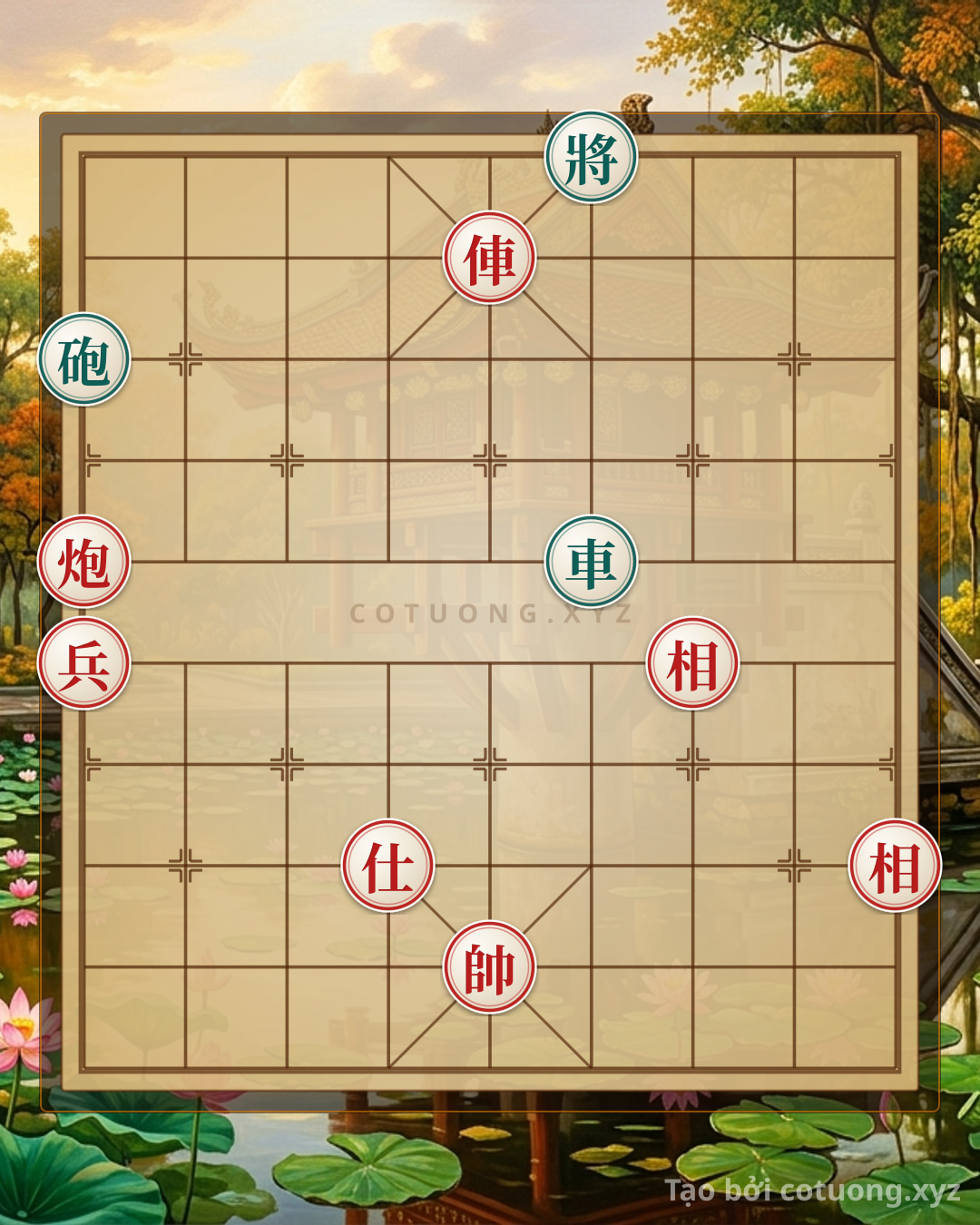 Challenge: Classic Xiangqi: Rook Cannon Pawn Advisor 2 Bishops Decisive Battle - The Dark Secret of the Third Move - Can you solve it?